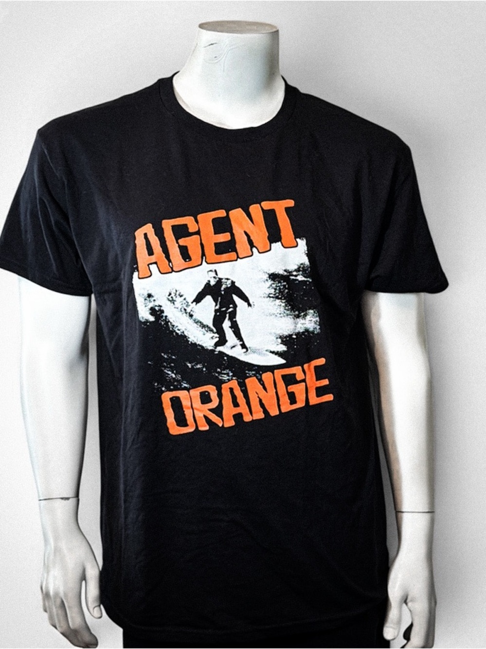 Official Agent Orange Punk Band Shirt 2023 Tour Large